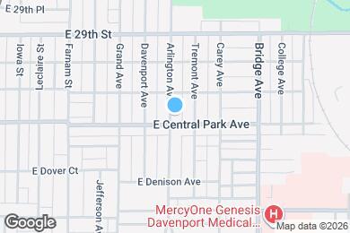 Map image of the property - 2607 Arlington Ave