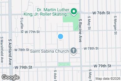 Map image of the property - 7733 S Ada St