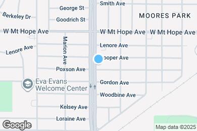Map image of the property - 2115 S Martin Luther King Jr Blvd