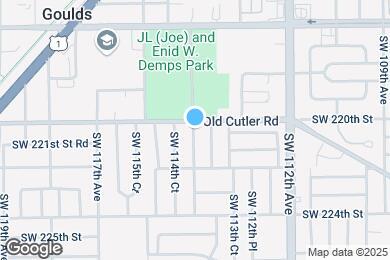 Map image of the property - 22021 SW 114th Ave