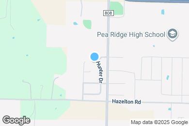Map image of the property - 2150 Hunter Dr