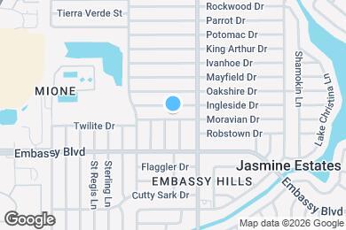 Map image of the property - 7115 Moravian Dr