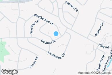 Map image of the property - 303 Danbury Dr