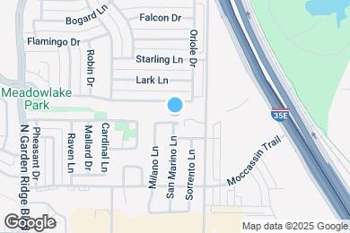 Map image of the property - 1315 Savona Ln