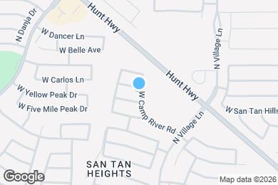 Map image of the property - 2757 W San Carlos Ln