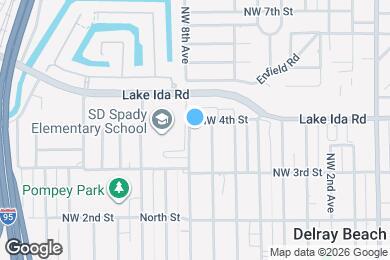 Map image of the property - 351 NW 8th Ave