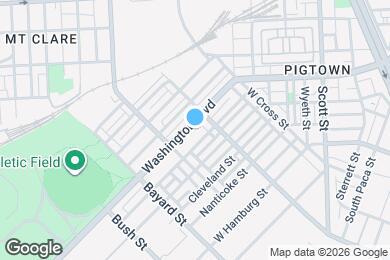 Map image of the property - 1225 Washington Blvd