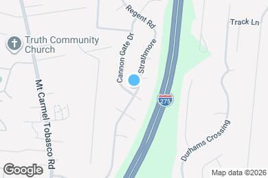 Map image of the property - 4160 Cannon Gate Dr