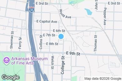 Map image of the property - Windgate Apartments
