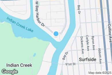 Map image of the property - 9102 W Bay Harbor Dr