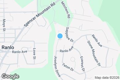 Map image of the property - 1040 Joselynn Drive