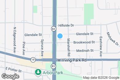 Map image of the property - 1111 Brookwood St