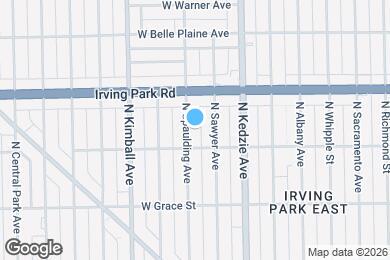 Map image of the property - 3917 N Spaulding Ave