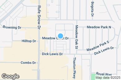 Map image of the property - 6820 Meadow Crest Dr