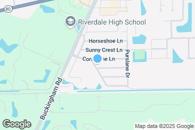 Map image of the property - 15802 Key Grass Ln
