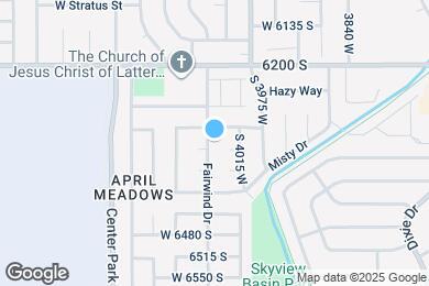 Map image of the property - 6329 S Fairwind Dr