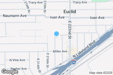 Map image of the property - 837 E 218th St