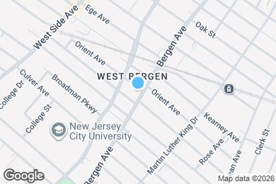 Map image of the property - 285 Bergen Ave