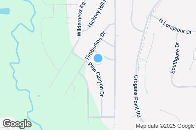 Map image of the property - 24518 Pine Canyon Dr