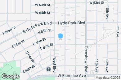 Map image of the property - 6607 1/2 Brynhurst Ave