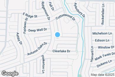Map image of the property - 922 Blackstone Dr