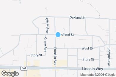 Map image of the property - 330 N Franklin Ave
