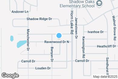 Map image of the property - 4102 Ravenwood Dr N