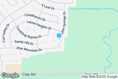 Map image of the property - 4515 Hidden Springs Dr