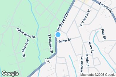 Map image of the property - 433 S Broad St