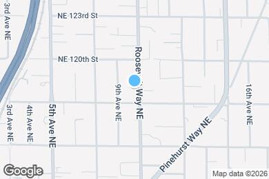 Map image of the property - 11721 Roosevelt Way NE