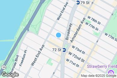 Map image of the property - 238 W 73rd St