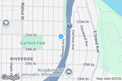 Map image of the property - 2310 Summit Ave
