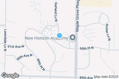Map image of the property - 16887 91st Ave N
