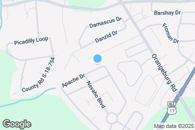 Map image of the property - 156 Apache Dr