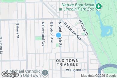Map image of the property - 1850 N Sedgwick St