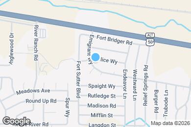 Map image of the property - 346 Emigrant Way