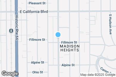 Map image of the property - 763 S Los Robles Ave