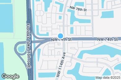 Map image of the property - 7200 NW 114th Ave