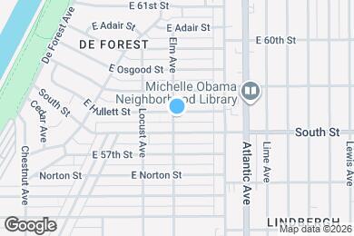 Map image of the property - 400 E Hullett St