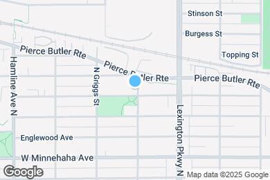 Map image of the property - 1161 Hubbard Ave