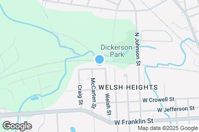 Map image of the property - 1208 Rushing St