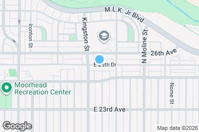 Map image of the property - 11188 E 25th Dr