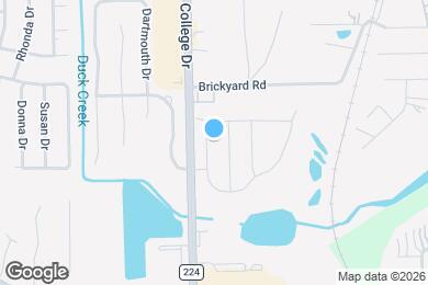 Map image of the property - 1829 Northglen Cir