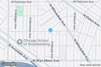 Map image of the property - 5750 N Meade Ave
