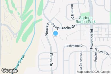 Map image of the property - 3035 Haystack Dr