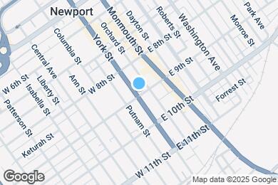 Map image of the property - 847 York St