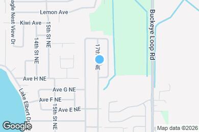 Map image of the property - 708 17th St NE