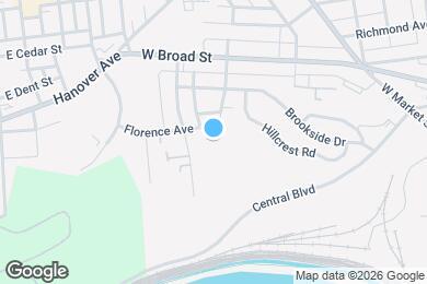Map image of the property - 2111 Florence Ave