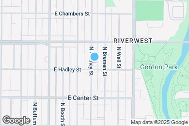 Map image of the property - 2816 N Fratney St