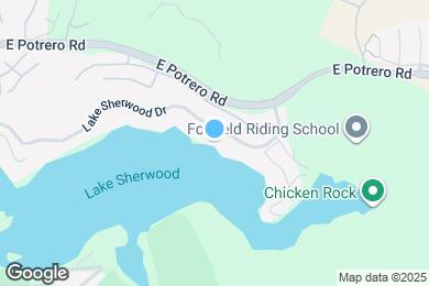 Map image of the property - 800 Lake Sherwood Dr